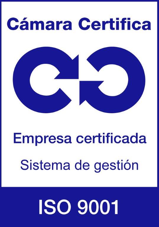 certificacion azul ISO9001 baja